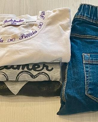 Set abbigliamento bambina 8 - 9 anni