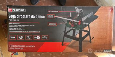 Sega circolare da banco PTKS 2000 H5 NUOVA