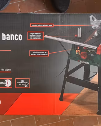 Sega circolare da banco PTKS 2000 H5 NUOVA