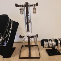 Lotto di gioielli in acciaio uomo/donna