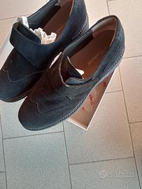scarpe camoscio Tomasi antiacqua N 40 