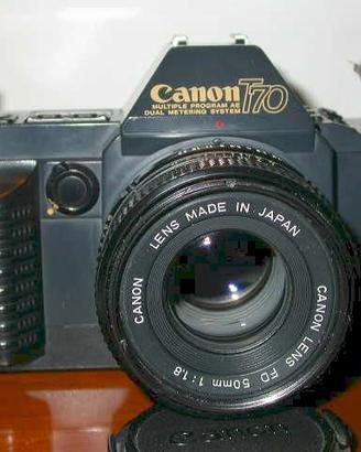 Canon T 70 Reflex da Collezione