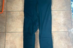 Pantaloni da moto con bretelle FILA con protezioni