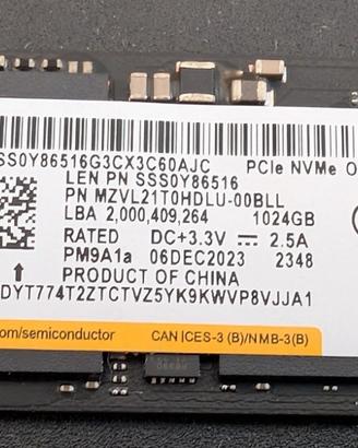 SSD NVMe M.2 2280 1TB SK hynix PC711
