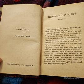 DIZIONARIO TEDESCO ITALIANO DEL 1899 - Libri e Riviste In vendita a Torino