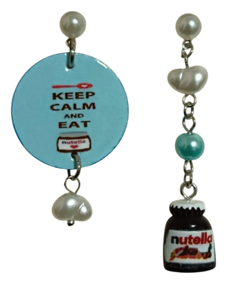 Orecchini in carta "Keep Calm" Art:118
