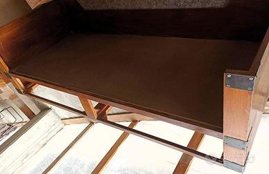 divano letto vintage senza materasso stile Marine