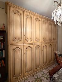 Armadio in legno, stile veneziano