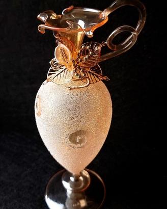 Vaso scultoreo Claraluna Vetro decorativo artistic