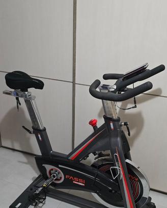 Spin Bike Fassi PRO 24 F pari a nuovo volano 24Kg
