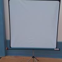 schermo telo per proiezione Aster trepp cm 128x128