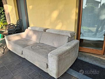 Divano 230x110 doppio movimento relax