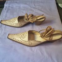 Scarpe Donna n°41, vero cuoio made in Italy, NUOVE