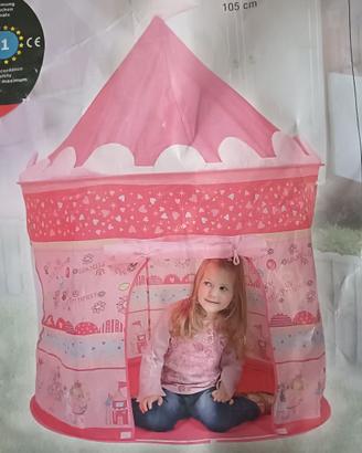 Gioco tenda bambina castello principessa