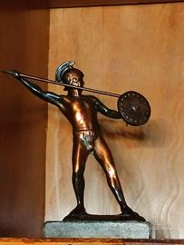 statue guerrieri greci in bronzo 