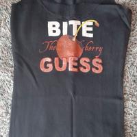 Canottiera nera Guess Jeans