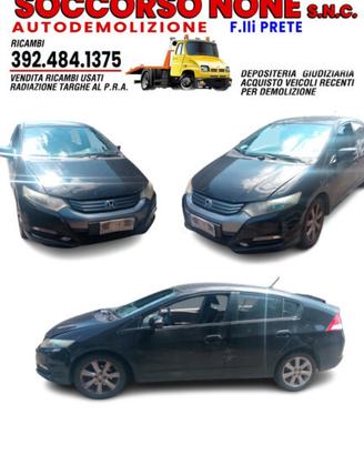 Ricambi Honda Insight Hibrid cod. mot. LDA3