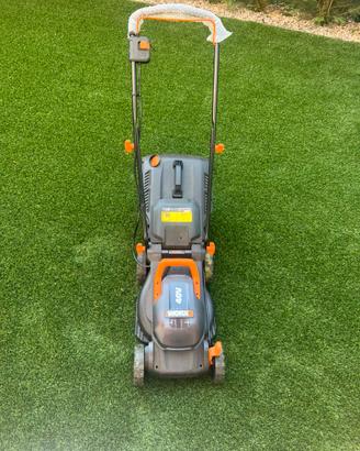 Tagliaerba Workx a batteria, senza cavo.