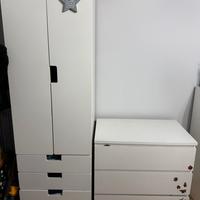 Armadio + cassettiera ikea