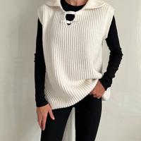 Gilet panna misto lana Diesel donna misura L