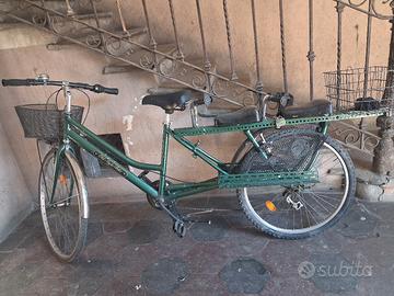 bicicletta a tre ideale per adulto e bambini 