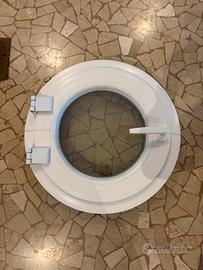 Serramento in pvc rotondo