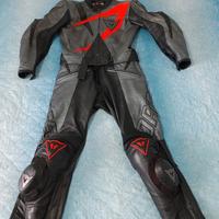 Tuta in pelle dainese divisibile taglia 50