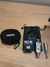 Ear monitor  X Vive + auricolari Shure Se 215