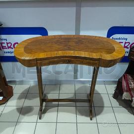 TAVOLINO FRANCESE FAGIOLINO BOIS DE ROSE VINTAGE