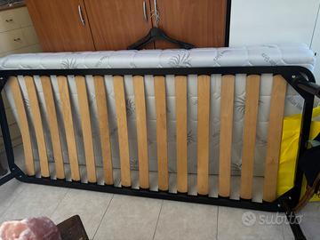 Letto singolo più rete