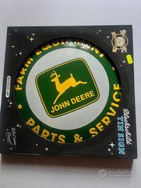 Targa Retrò John Deere – Metallo Vintage Ufficiale
