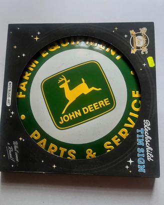 Targa Retrò John Deere – Metallo Vintage Ufficiale