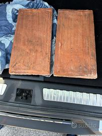 Pavimento in pianelle antiche rosse