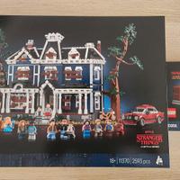 Lego Stranger things La casa dei creel e squawk