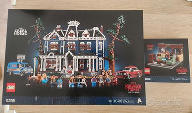 Lego Stranger things La casa dei creel e squawk