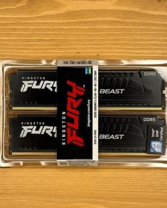 FURY Beast 32GB (2X16Gb Kit) DDR5