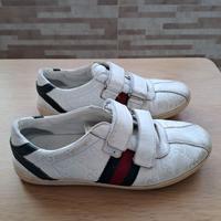 Scarpe Sneakers Bianche Bambini Gucci Kids