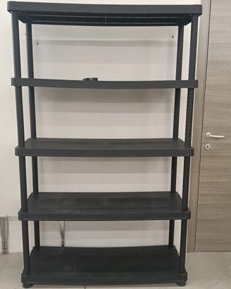 Scaffale Terry 12045/5C – 5 ripiani – 120x45x187