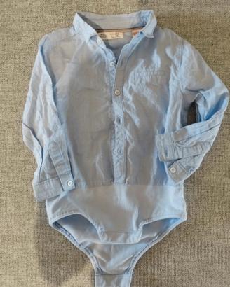 Camicia body bimbo Zara - 2/3 anni - 98 cm