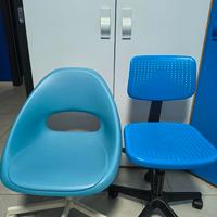 Due sedie per cameretta