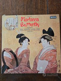 PUCCINI Madama Butterfly Highlights 1974 vinyl LP