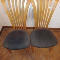 Due sedie da salotto camera taverna.