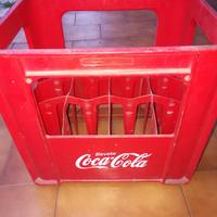 Cassetta Coca Cola Plastica Rossa N°12 Bottiglie