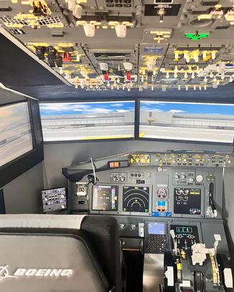 SIMULATORE VOLO 737-800 PROFESSIONALE