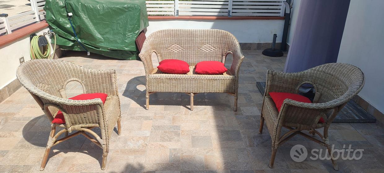 Set rattan Prezzi e offerte usato
