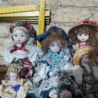 set bambole di porcellana vintage 