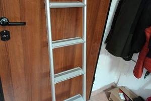 scaletta in alluminio per camper MAI USATA