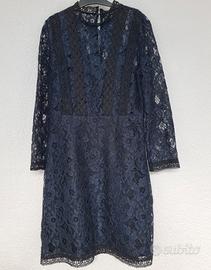 Capo Zara Basic (abito in pizzo a contrasto)
