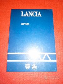 Lancia Delta HF Integrale Libretto Service 1987