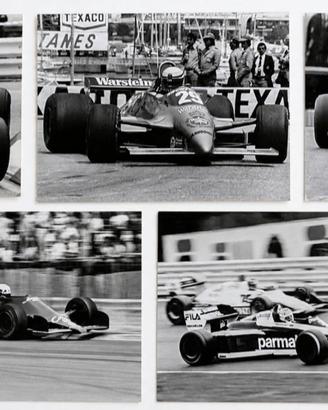 Lotto fotografie auto Gran premi Formula 1 anni 70